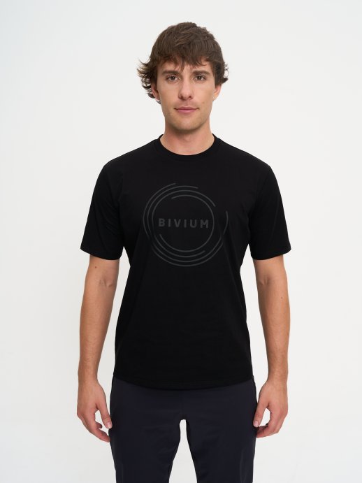 Футболка Bivium &quot;Circle&quot; муж. черн.