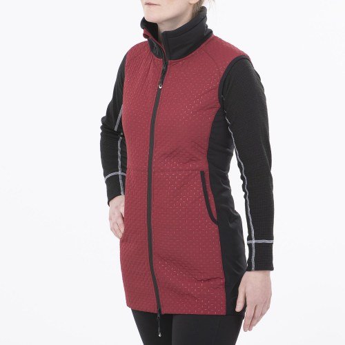 Жилет SWIX удлин. Menali жен. 192020/94305 бордовый