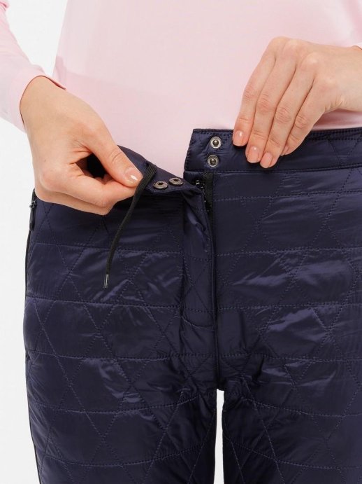 Брюки стеганые MOAX Royal жен. MX365270/75103 чернильно-синий