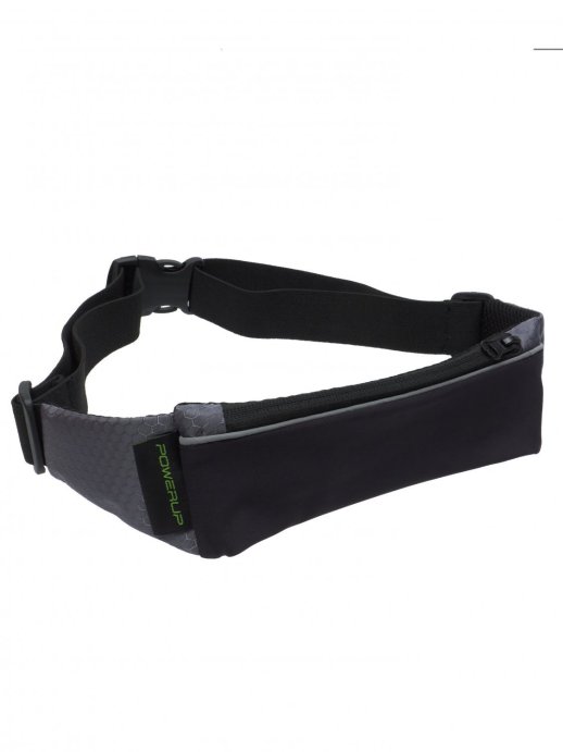 Сумка поясная POWERUP (эластичная) серая в Санкт-Петербурге