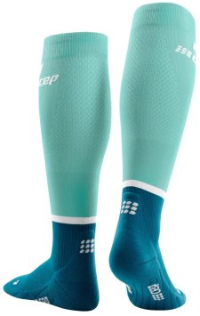 Компрессионные гольфы CEP женские C124W бирюзовый/сине-зёленый WP20-N-R-2000
