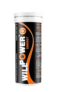 НАПИТОК БЫСТРОРАСТВОРИМЫЙ ЭНЕРГИЯ СТИЛЯ WILLPOWER PULSE (АПЕЛЬСИН) 10 шип. таб