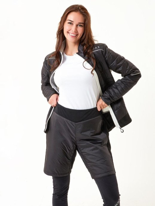 Шорты утепленные MOAX Laura жен. MX2304/10000 чёрный