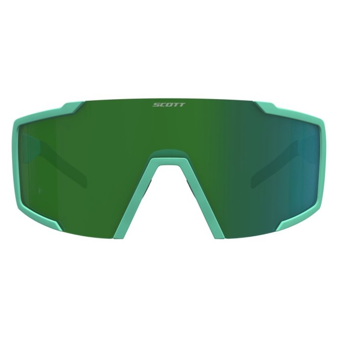 Очки SCOTT Shield soft teal green/green chrome ES275380-7486121 в Мурманске