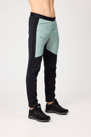 Брюки Nordski Hybrid Pro Black/Ice Mint MEN NSW505906