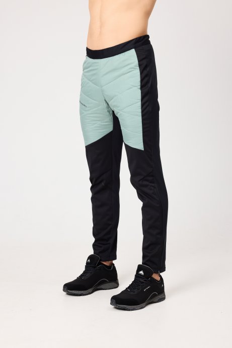 Брюки Nordski Hybrid Pro Black/Ice Mint MEN NSW505906