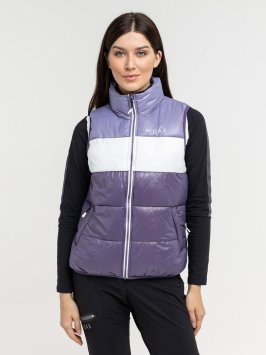 Жилет утепл. MOAX Igora жен. MX414210/80123 темно-сиреневый