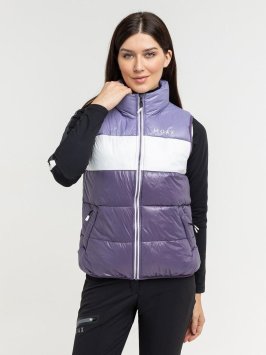 Жилет утепл. MOAX Igora жен. MX414210/80123 темно-сиреневый