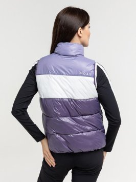 Жилет утепл. MOAX Igora жен. MX414210/80123 темно-сиреневый