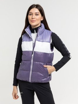 Жилет утепл. MOAX Igora жен. MX414210/80123 темно-сиреневый