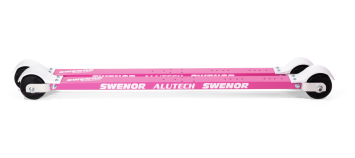 Лыжероллеры SWENOR 067-000-3-C для классического хода, модель Alutech (3) Pink Edition