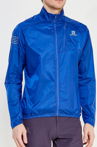 Ветровка SALOMON jkt голубая