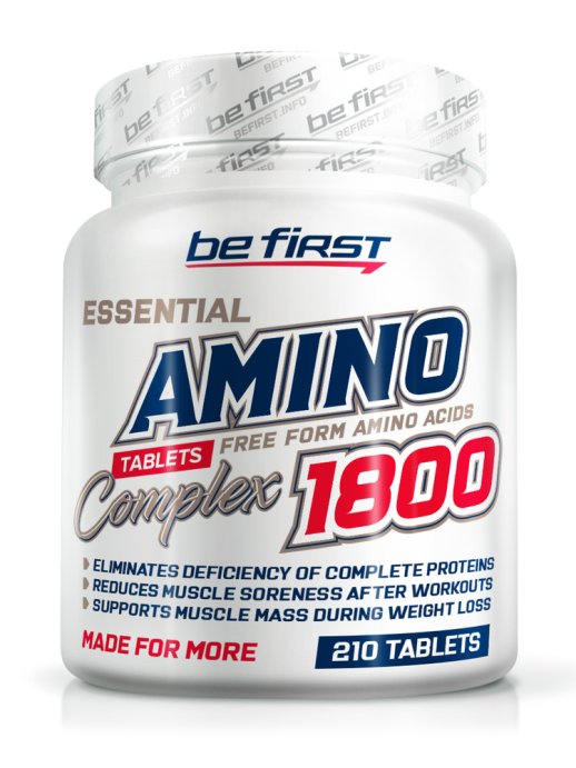 Аминокислотный комплекс Be First Amino 1800 210 таб. в Твери