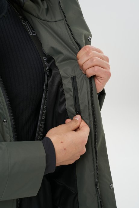 Утепленная куртка Nordski Coach Khaki NSM894850