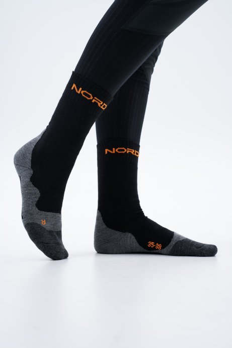 Носки Nordski MultiSport Black/Orange NSV768105