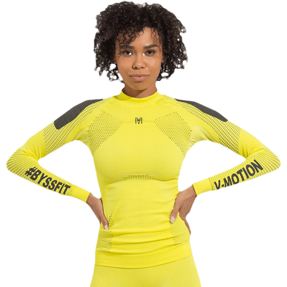 Термобелье V-MOTION ALPINESPORTS Женский ASW Желтый неоновый