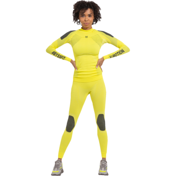 Термобелье V-MOTION ALPINESPORTS Женский ASW Желтый неоновый
