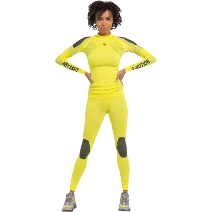 Термобелье V-MOTION ALPINESPORTS Женский ASW Желтый неоновый