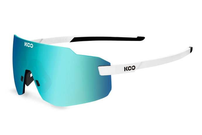 Очки солнцезащитные KOO SUPERNOVA (белые/зеркальные бирюзовые) в Мурманске