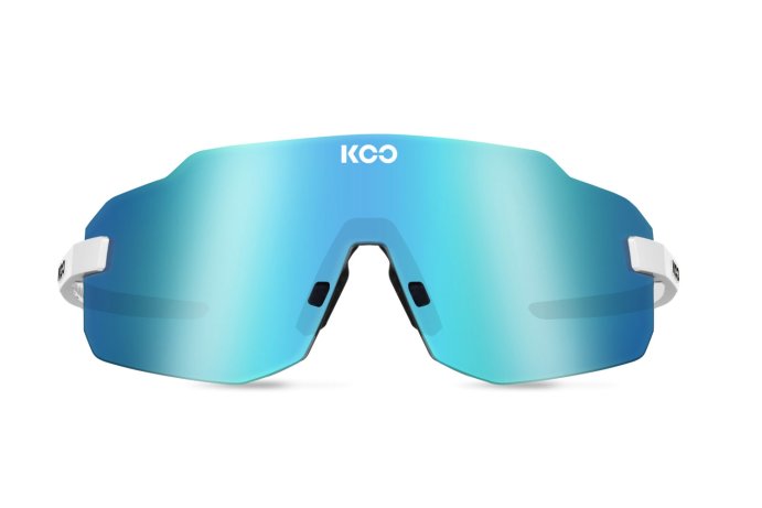 Очки солнцезащитные KOO SUPERNOVA (белые/зеркальные бирюзовые) в Мурманске