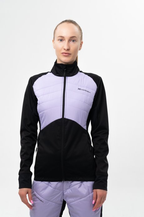 Куртка Nordski Hybrid Pro Black/Lavender W NSW606106