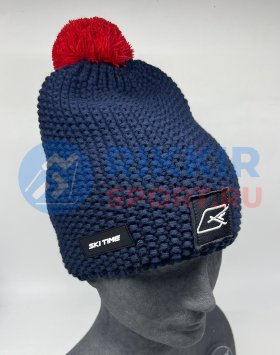 Шапка SKI TIME WARM синяя
