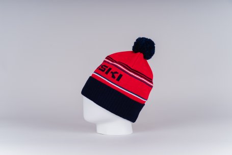 Шапка Nordski Stripe Red NSV470900