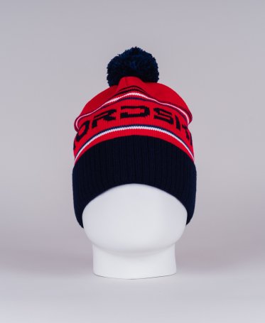 Шапка Nordski Stripe Red NSV470900