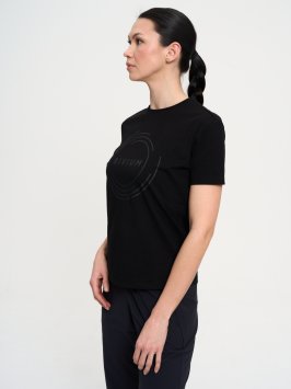 Футболка Bivium &quot;Circle&quot; жен. черн.