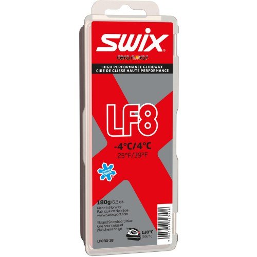 ПАРАФИН SWIX LF8X Red +4C/-4C 180гр в Твери