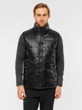 Жилет MOAX двусторонний Club DUO унисекс  MX415212/10010 черный принт
