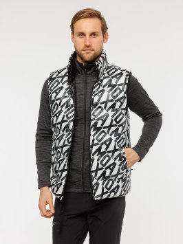 Жилет MOAX двусторонний Club DUO унисекс  MX415212/10010 черный принт
