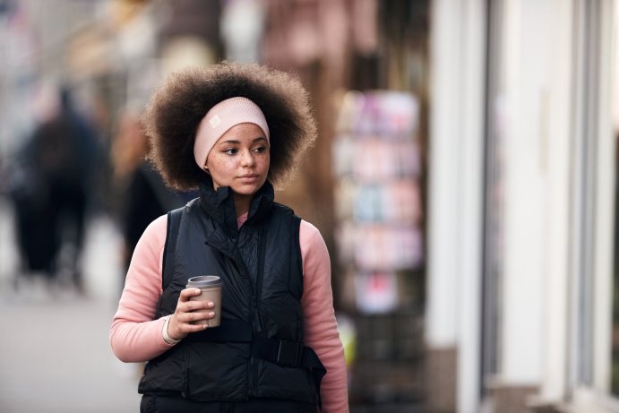 Повязка Buff Crossknit Headband Solid Pale Pink 126484.508.10.00 в Твери