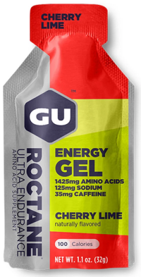 Гель энергетический GU ROCTANE ENERGY GEL (Вишня-Лайм (35мг кофеин))