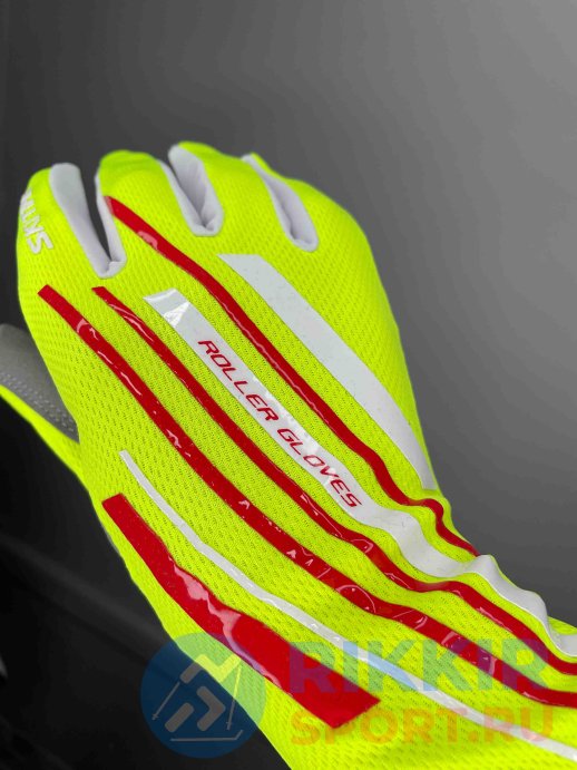 Перчатки для лыжероллеров SKI TIME ROLLER Race салат. 24