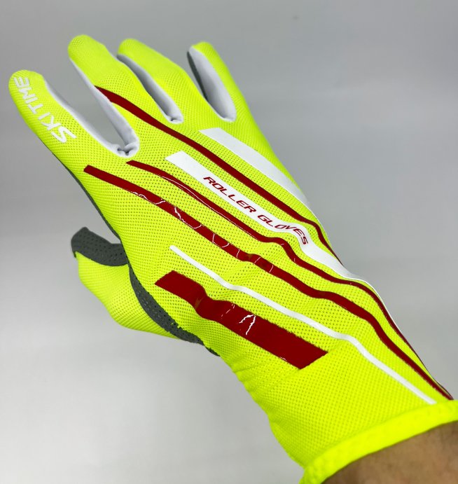 Перчатки для лыжероллеров SKI TIME ROLLER Race салат. 24