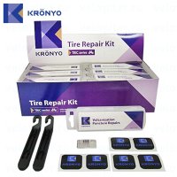 АПТЕЧКА ДЛЯ ВЕЛОСИПЕДА KRONYO GP-31 6 ЗАПЛАТОК+КЛЕЙ+ТЕРКА 6-170031