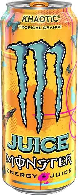 Энергетический напиток Monster Energy 500 ml (Khaotic со вкусом апельсина)