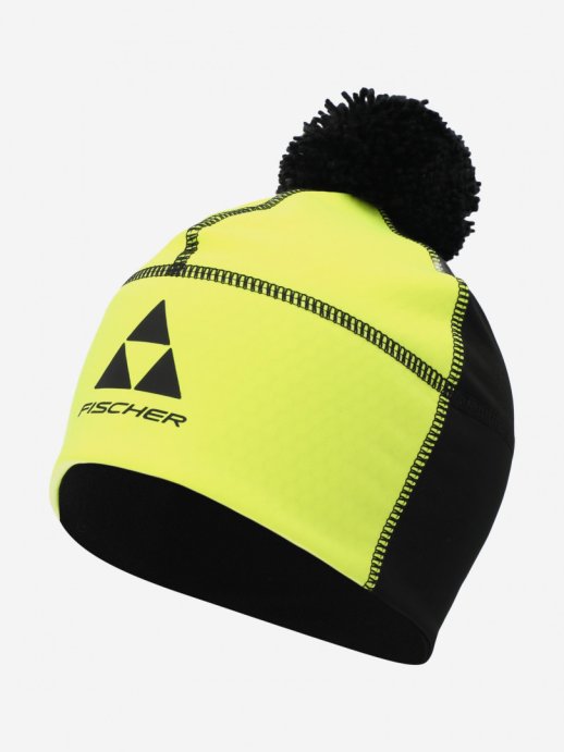 Шапка FISCHER Softshell GR8200-103 (черно-лим.) (54) в Санкт-Петербурге