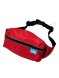 Поясная сумка FOXO3 объемная красная