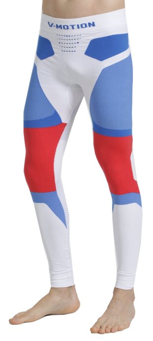 Термобелье V-MOTION NATIONAL RUSSIA  NRM Бело-сине-красный