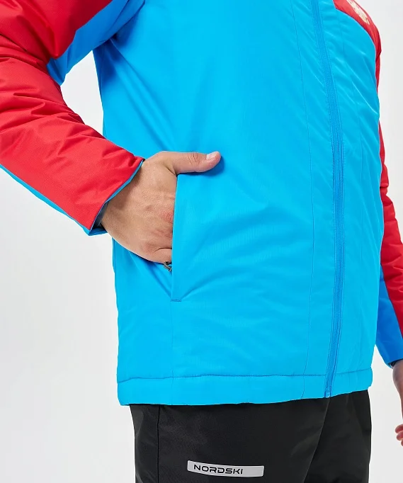 Утепленная куртка Nordski Winter Red/Blue NSM551978