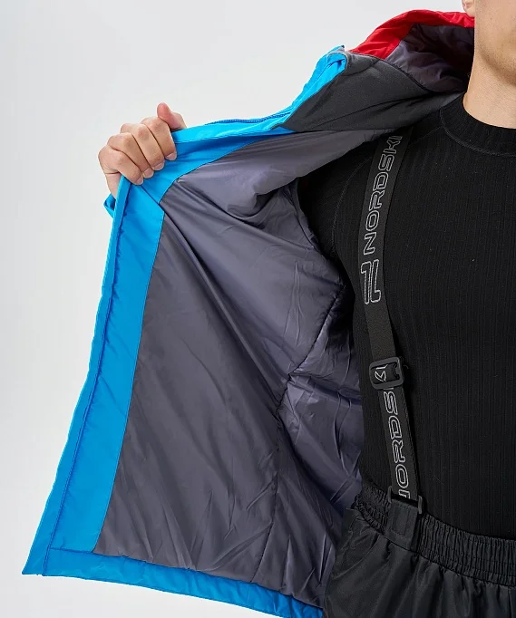 Утепленная куртка Nordski Winter Red/Blue NSM551978