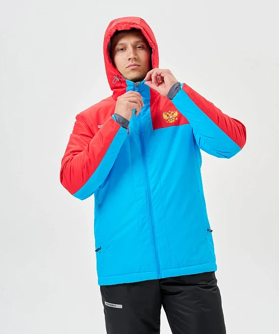 Утепленная куртка Nordski Winter Red/Blue NSM551978