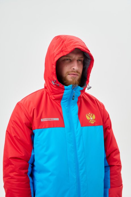 Утепленная куртка Nordski Winter Red/Blue NSM551978