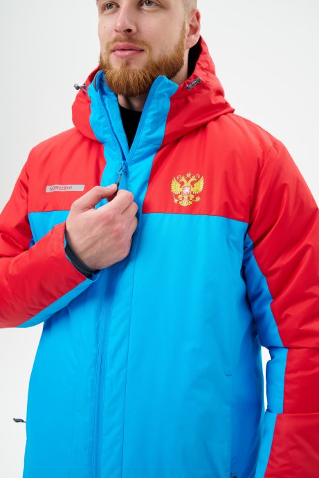 Утепленная куртка Nordski Winter Red/Blue NSM551978