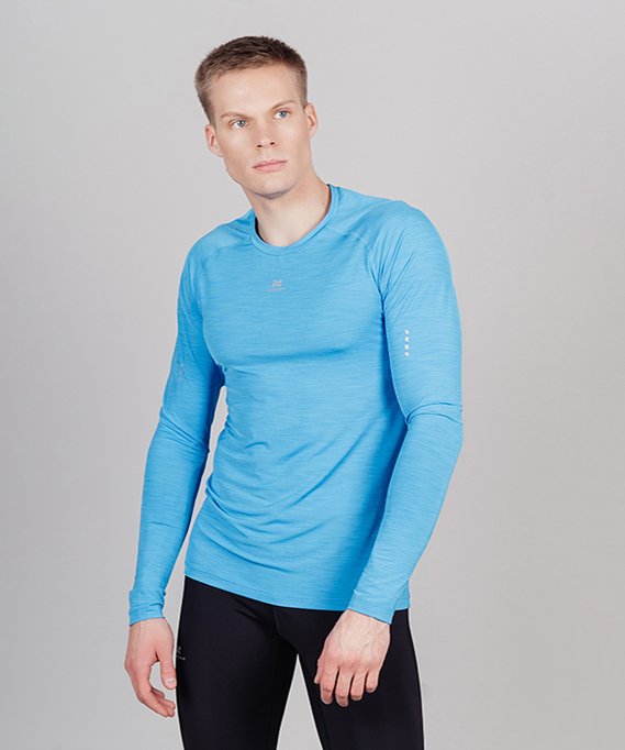 Футболка Nordski Pro Cobalt с длинным рукавом NSM426071