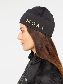 Шапка Moax Sirius Race 23519M/10020 черный/золото 58