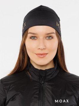 Шапка Moax Sirius Race 23519M/10020 черный/золото 58