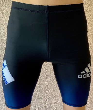 Шорты беговые РОССИЯ 2020 синий "биатлон"